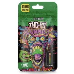 Euphoria THCPO Gummies Lime, 5 kpl x 2 mg, 10 mg