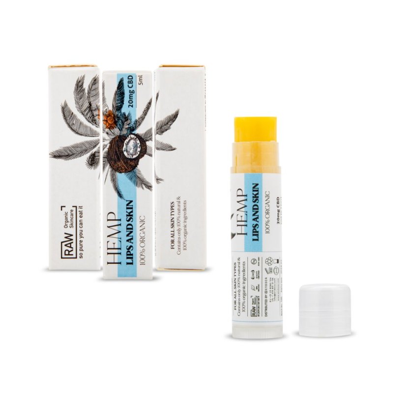 Endoca Huuli- ja ihobalsami 20 mg CBD, 5 ml
