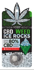 Euphoria 80% CBD Ice Rock, 0,7 gramov