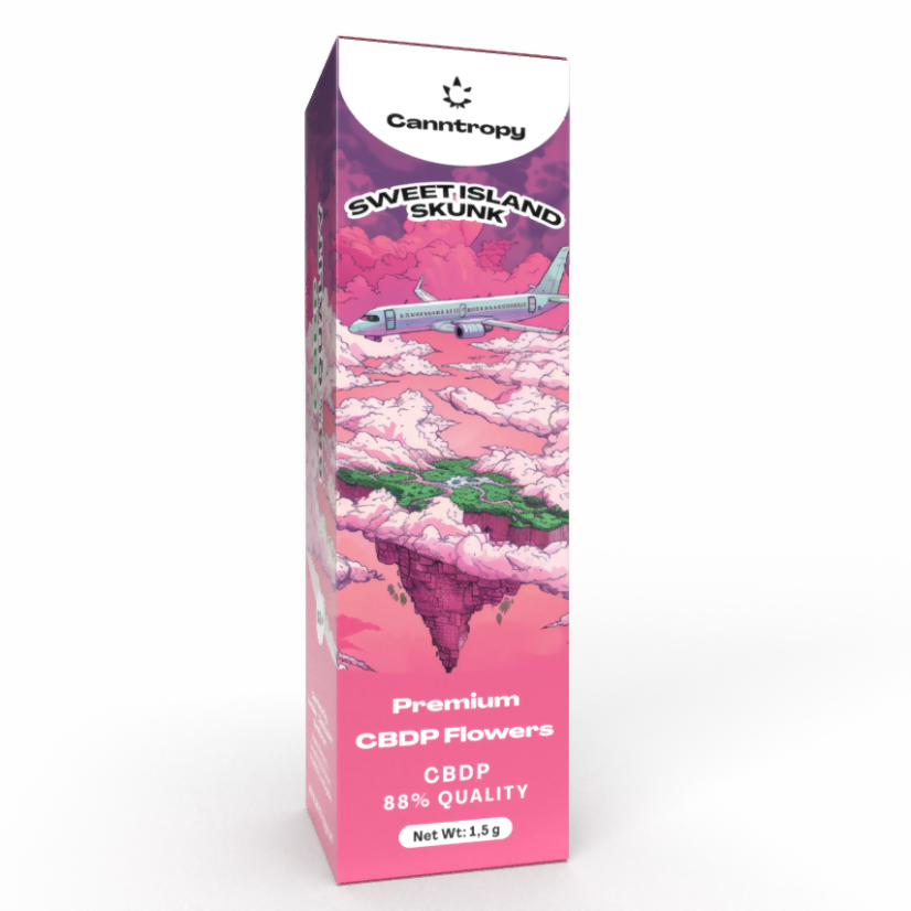 Canntropy CBDP Prerolls Sweet Island Skunk, CBDP 88 % quality, 1,5 g