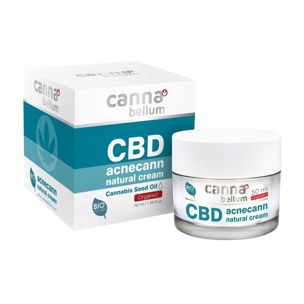 Cannabellum CBD acnecann crema naturala, 50 ml