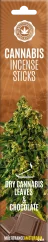 Cannabis-Räucherstäbchen Trockenes Cannabis & Schokolade