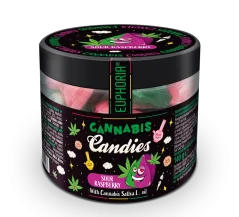 Euphoria Kanepikommid Hapu vaarikas, 140 g