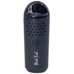 Black Leaf Mini-Vaporizer for herbs - black