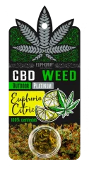 Euphoria CBD Květy Platinum Outdoor Euphoria Citric 0.7-1 g
