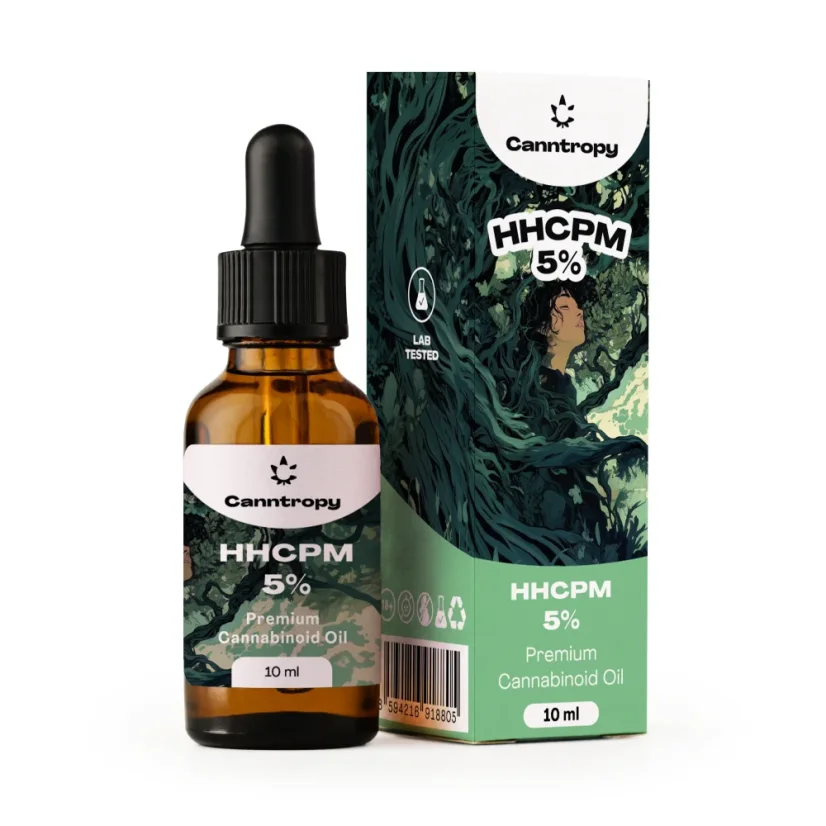 Canntropy HHCPM Premium kannabinoidiöljy, 5 % HHCPM, 10 ml