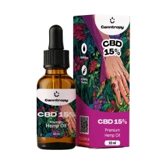 Canntropy CBD-hampunsiemenöljy, 15 %, 1500 mg, 10 ml