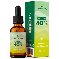 Canntropy CBD Premium Cannabinoid Oil - 40 %, 4000 mg, 10 ml