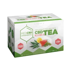 MediCBD Rooibos Tea, CBD 7,5 mg, Box of 20 teabags, 30 g