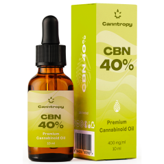 Canntropy CBN Premium kanabinoidno ulje - 40 %, 4000 mg, 10 ml