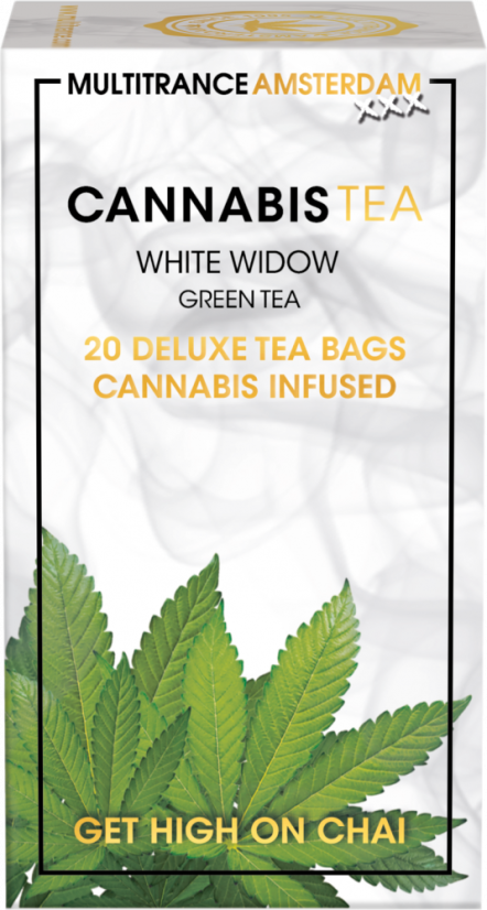 Ceai verde Cannabis White Widow (Cutie cu 20 pliculete), 40 g