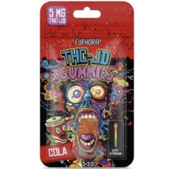 Euphoria THCJD Gummies Cola, 5 pcs x 1 mg, 5 mg
