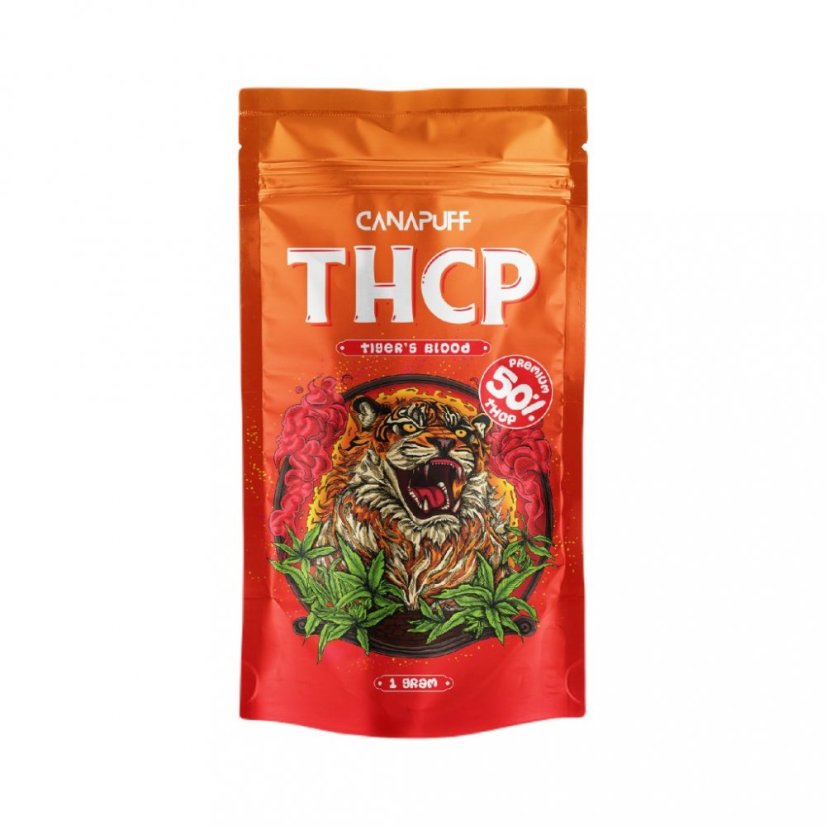 CanaPuff THCp kukka TIGER'S BLOOD, 50 % THCp, 1 g - 5 g