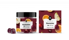 Hemnia CBD Vegan gummies, hedelmäsekoitus, 750 mg CBD, 30 kpl x 25 mg, 90 g