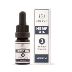 Endoca Hemp Oil 900 mg CBD (3%), 30 ml