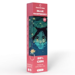 Canntropy Vaporizador CBN Frambuesa Azul, 95 % CBN, 1 ml