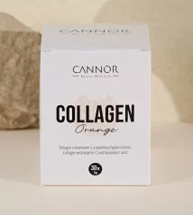 Cannor Kolagen s hialuronsko kislino, pomaranča, nega za 30 dni, 30 vrečk, 150 g