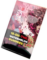 Heavens Haze Gomas de 10-OH-THC Melancia, 3 unidades x 40 mg, 120 mg 10-OH-THC
