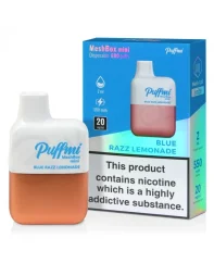 Puffmi MeshBox mini Vape Pen Blue Razz Limonadi, 2 ml