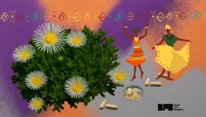 Kanna (Sceletium tortuosum) on Etelä-Afrikasta kotoisin oleva mehikasvi