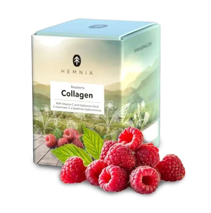 Hemnia Collagen drink Raspberry, 6000 mg collagen in 1 sachet, 30 sachets