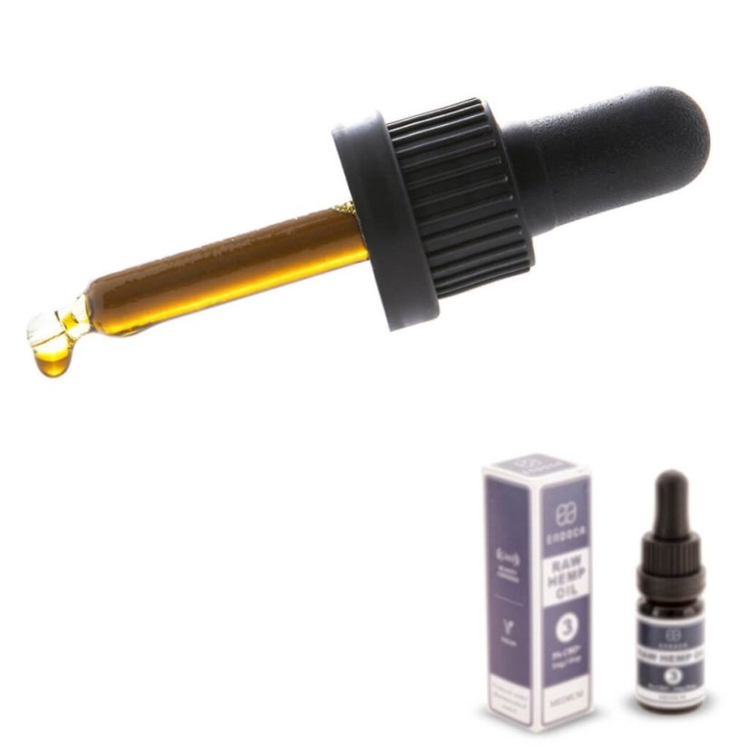 Endoca RAW Konopný olej 900 mg CBD + CBDa (3%), 30 ml