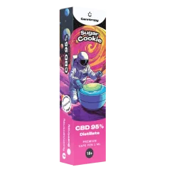 Canntropy CBD Kertakäyttöinen Vape Pen Sugar Cookie, CBD 95 %, 1 ml
