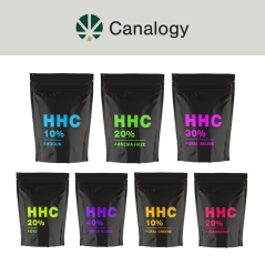 Canalogy HHC Virágok, Minden egy készletben - 7 fajta x 1g a  címre 100g