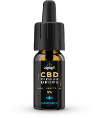 Eighty8 імунітет CBD краплі, 5%, 10ml, 500mg