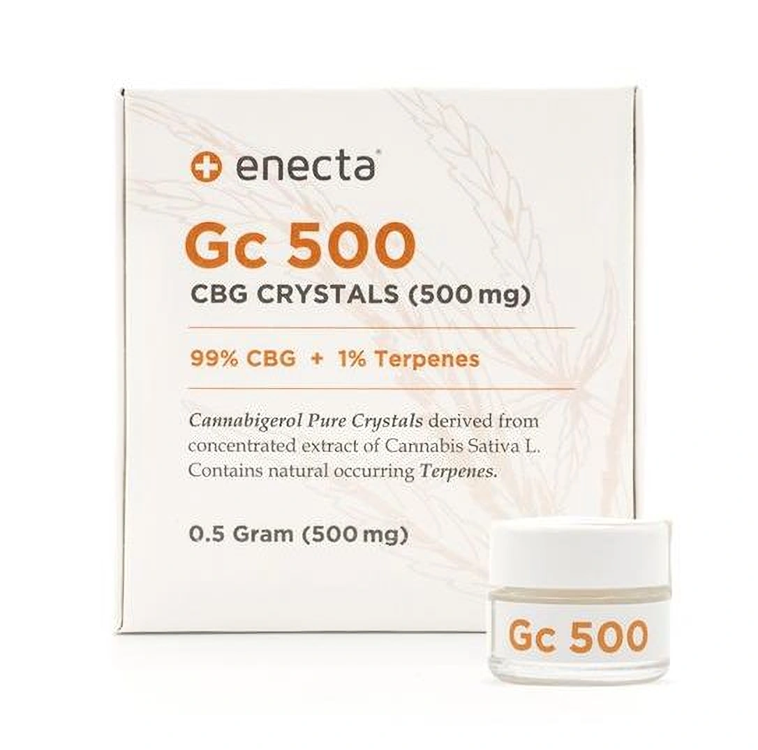 Enecta CBG kristali (99%), 500 mg, 0,5 g
