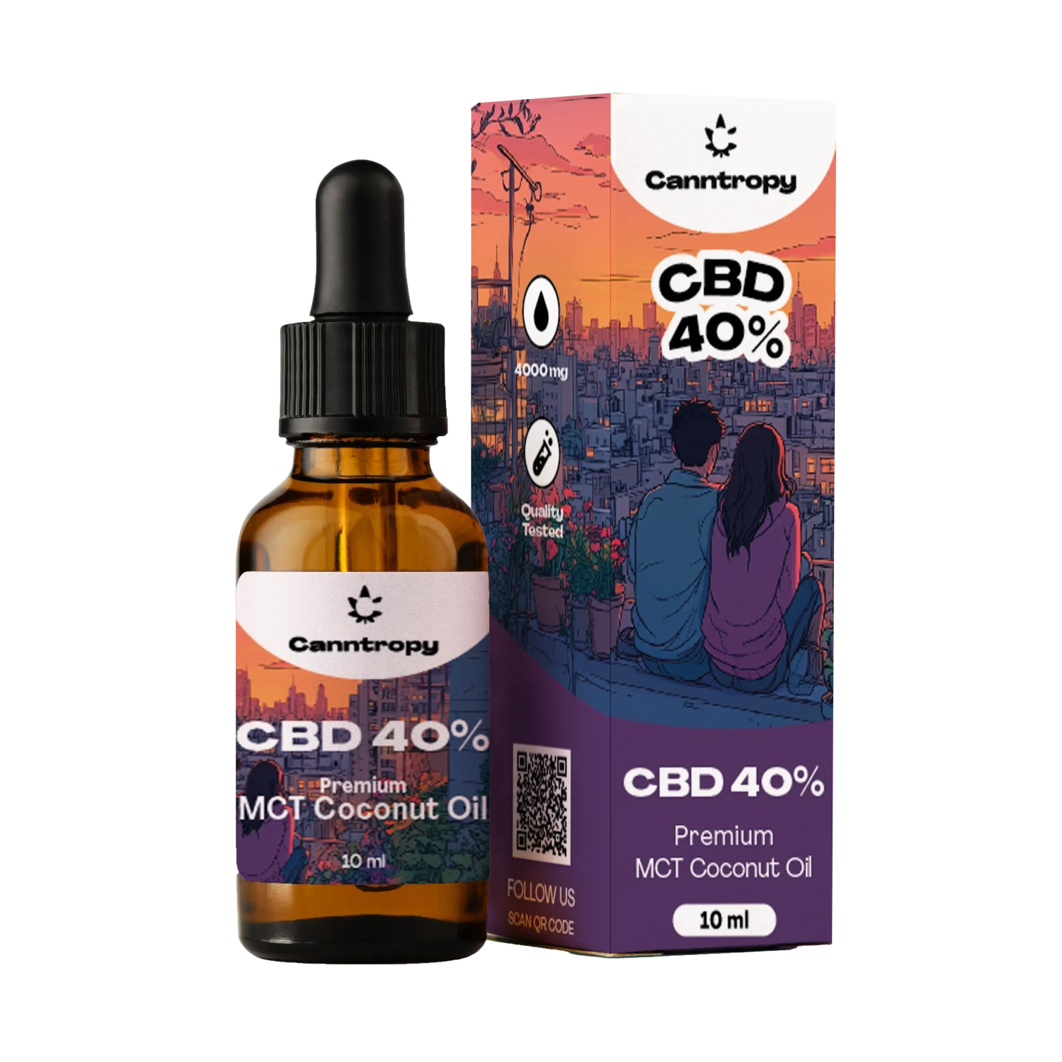 Canntropy CBD ulje konoplje, 40%, 4000mg, 10ml