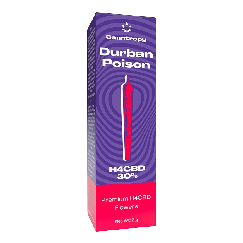 Canntropy H4CBD Prerolls Durban Poison, 30 % H4CBD, 1 g