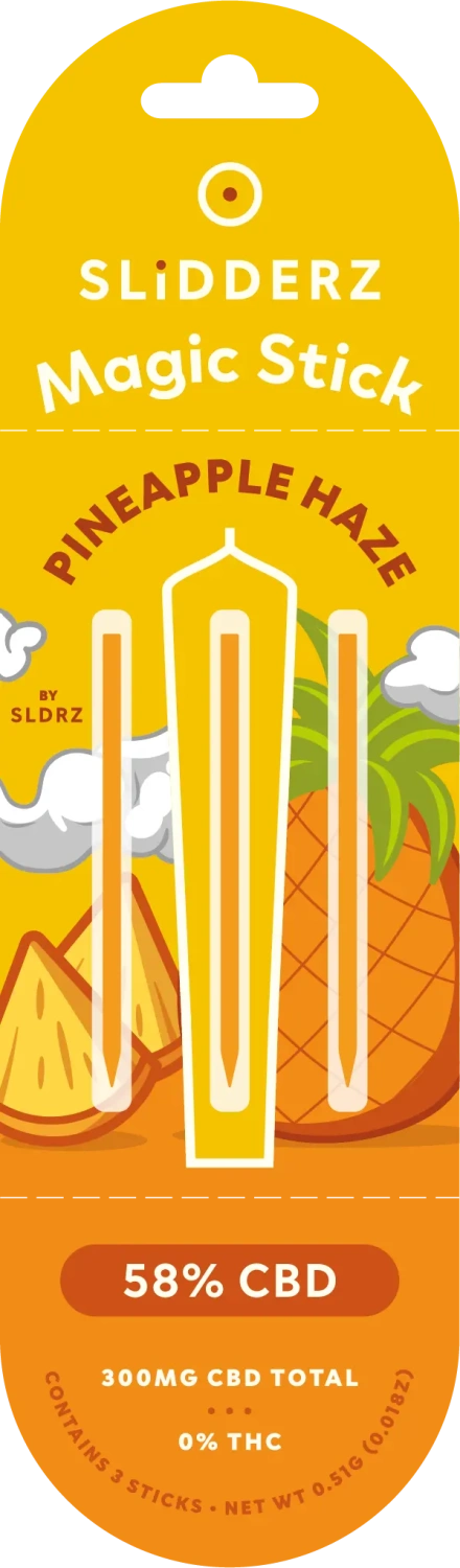 Slidderz Joint Core Pineapple Haze, 3 kom x 100 mg CBD