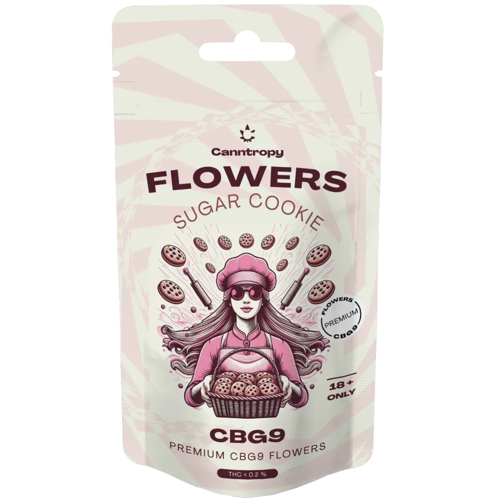 Canntropy CBG9 cvijeće Sugar Cookie, CBG9 85% kvaliteta, 1 g - 100 g 5 grama