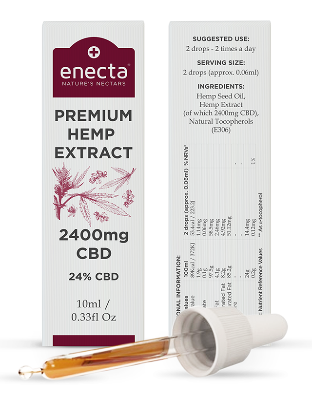 Enecta CBD ulje 24%, 2400 mg, 10 ml
