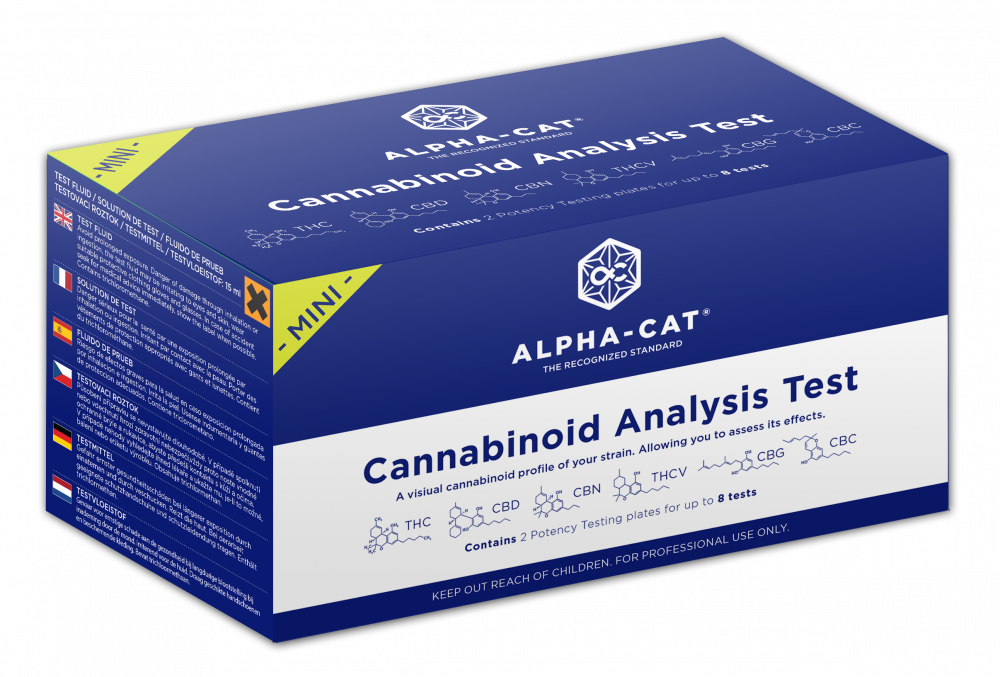 Alpha-CAT Test analize kanabinoida - MINI kit