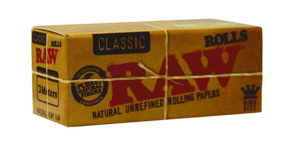 RAW papiri Classic King Size Rolls, 3 m
